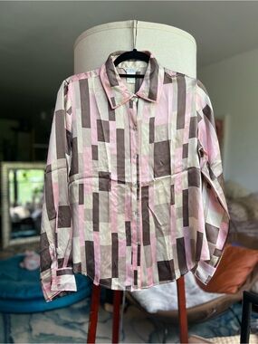 Women’s 100% silk shirt from Icicle L